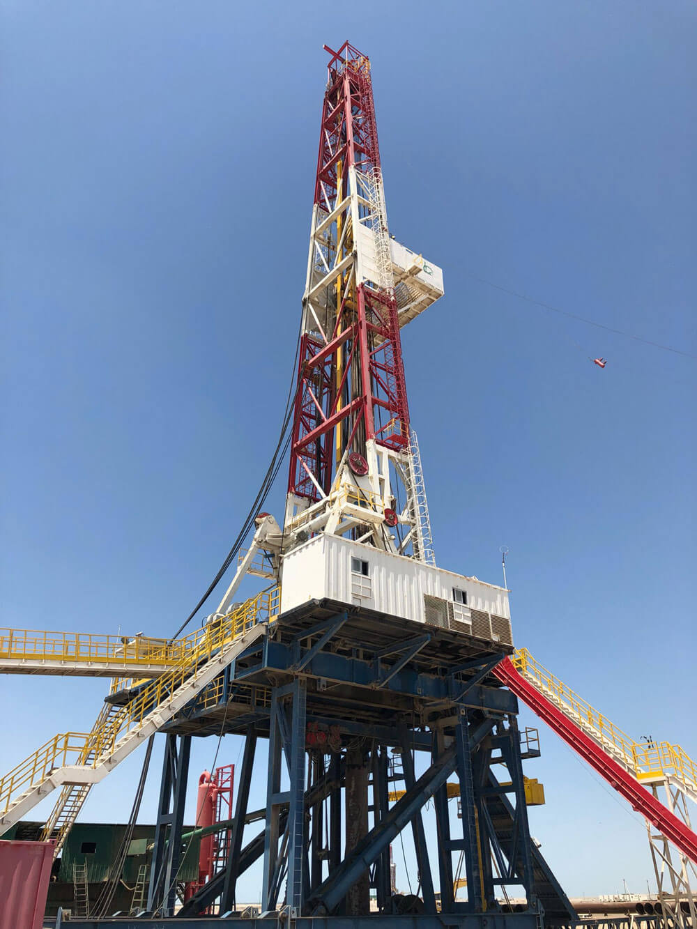 The first well drilling operations commenced (Turkmenistan)