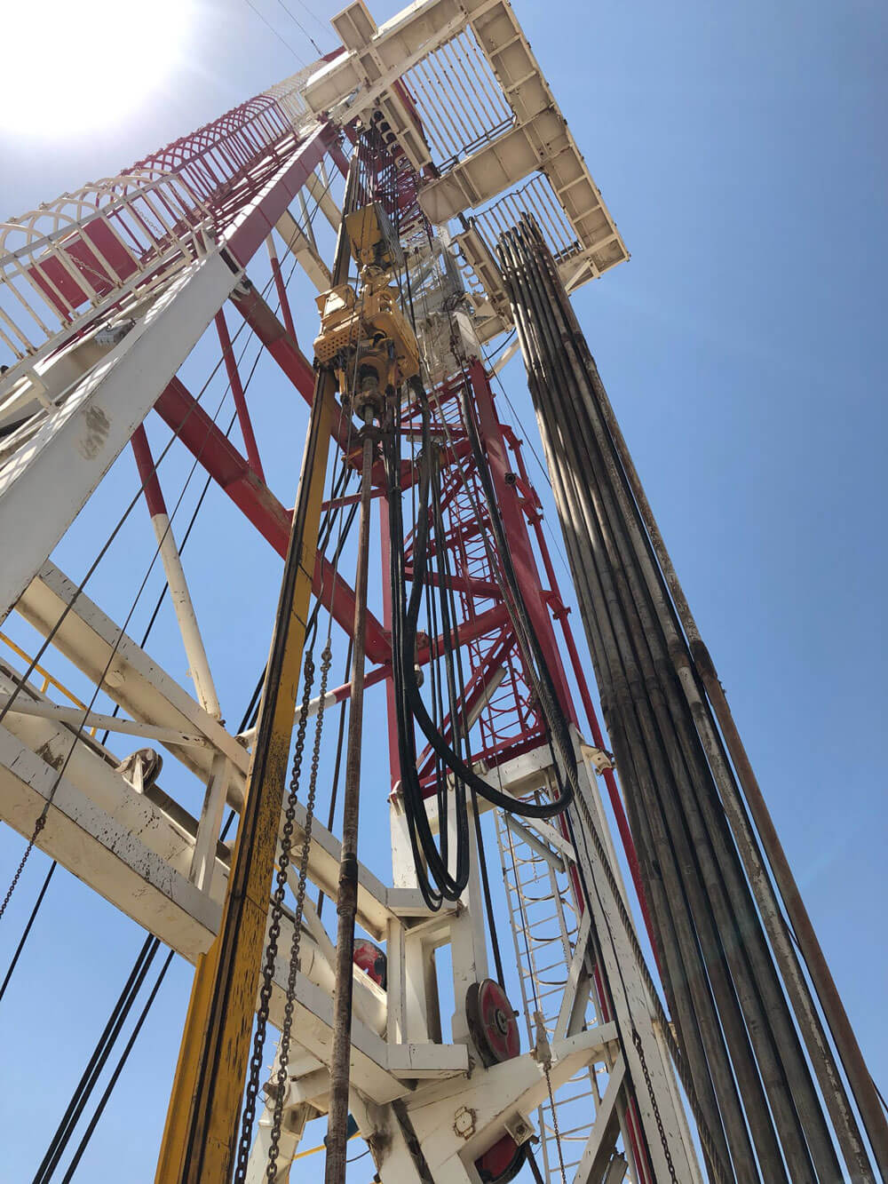 The first well drilling operations commenced (Turkmenistan)