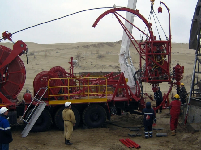 Well-workover operations (Turkmenistan)