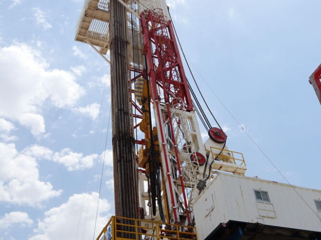 Oil wells’ drilling (Turkmenistan)