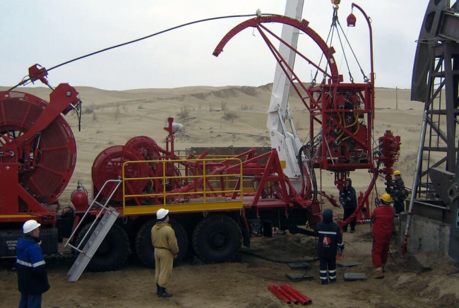 Well-workover operations (Turkmenistan)