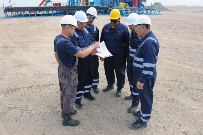 Start of drilling of well #346 at the Northern Goturdepe field (Turkmenistan)