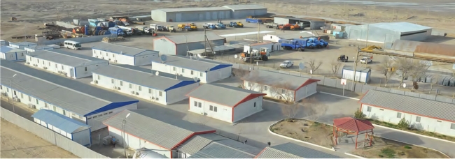Deployment of facilities to support oil and gas equipment